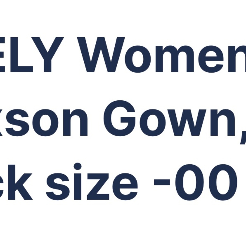 Likely Women's Gown